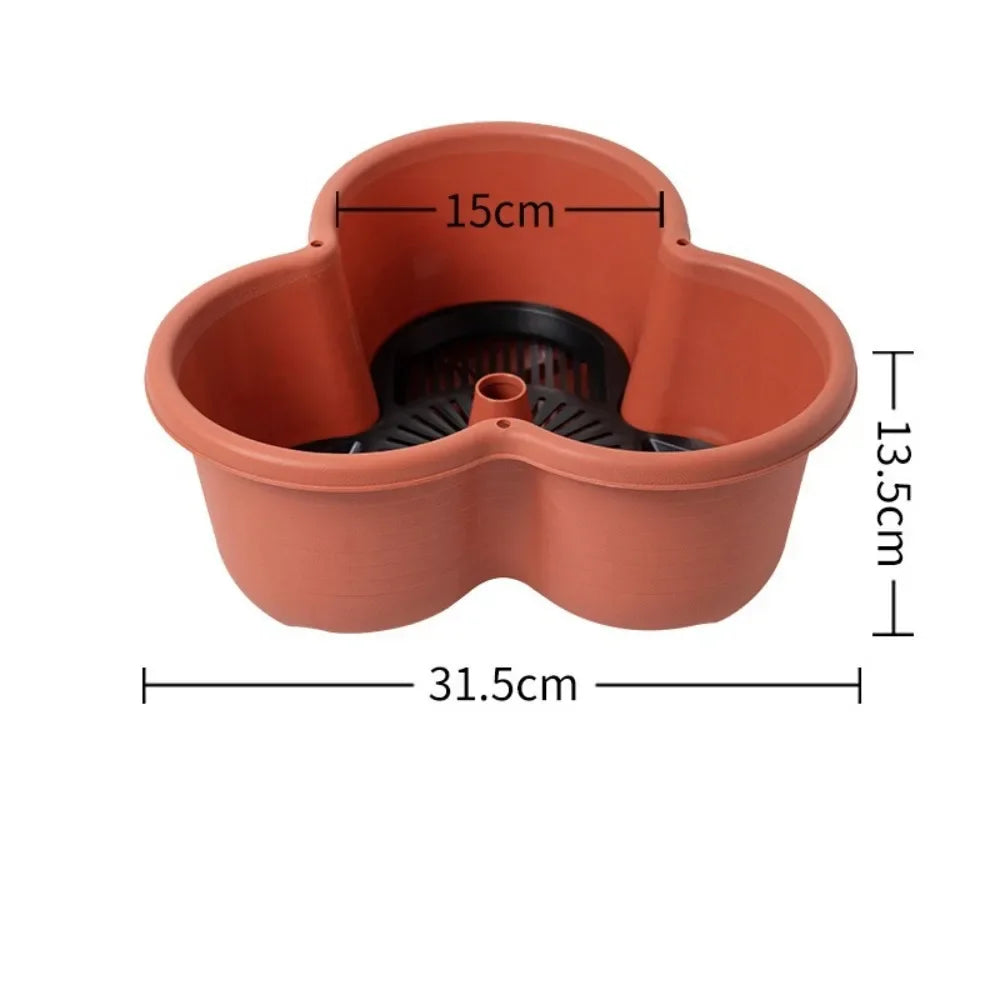 Nueva Torre Vertical, Maceta Apilable De Plástico Con Ruedas Móviles, Maceta De Flores Multicapa, Torre Para Maceta De Fresas, Hogar Y Jardín